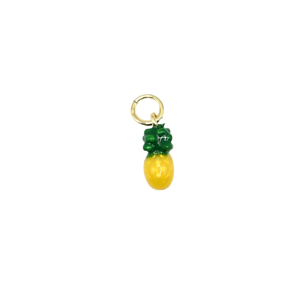 Mini Pineapple Charm 18K Gold Filled