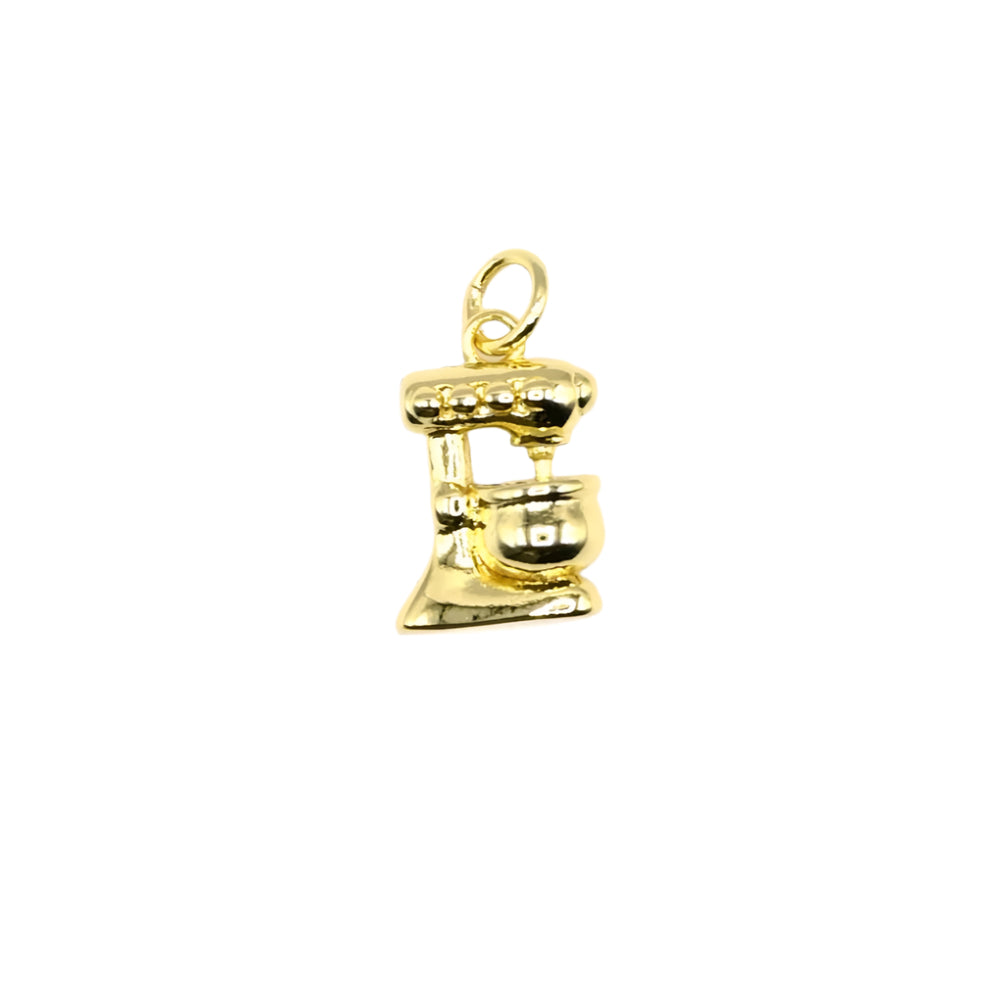 Baker Mixer Charm 18K Gold Filled