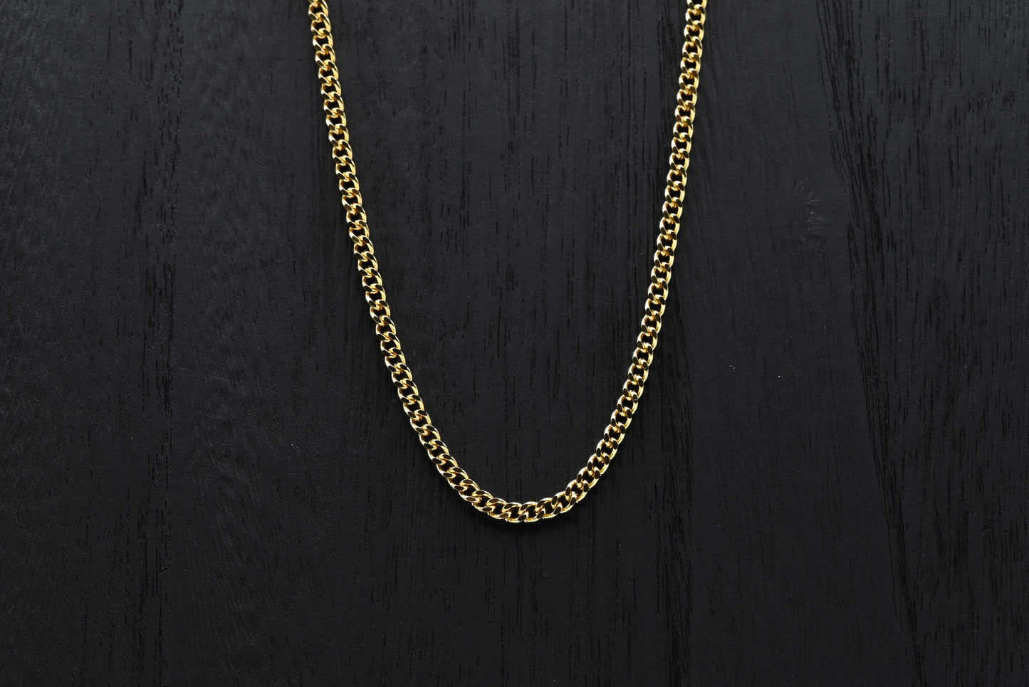 Classic Small Cuban Link Necklace 18K Gold Filled / Silver