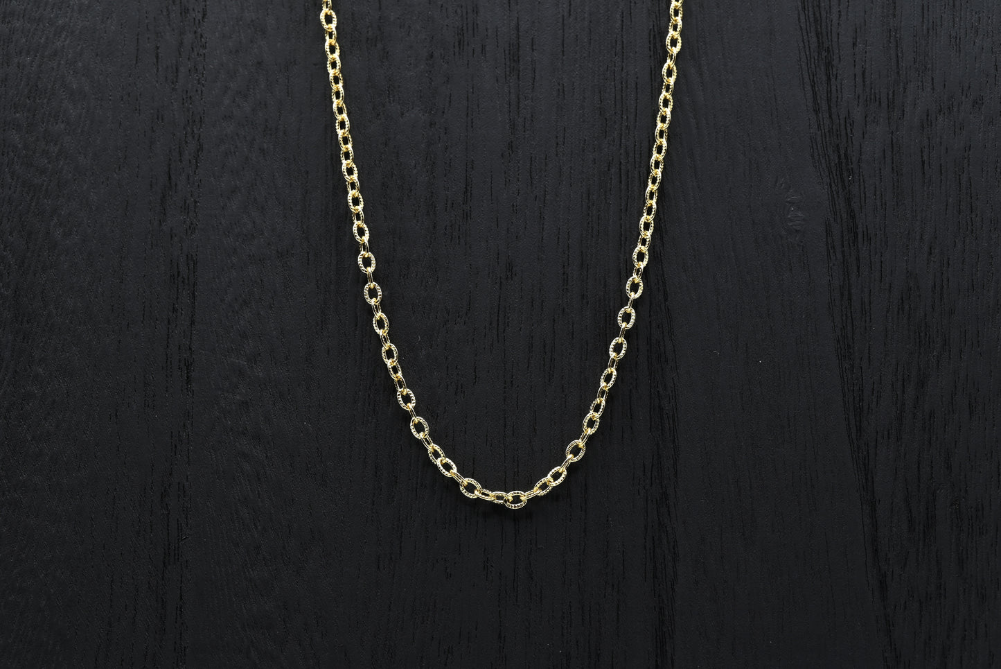 Classic Oval Link Chain 18K Gold Filled / Silver