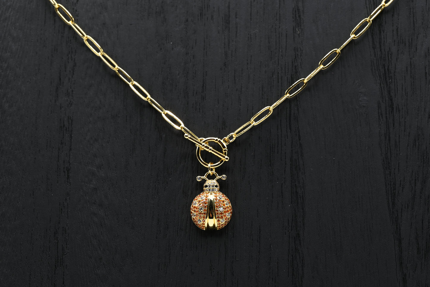 Sailor Charm 12mm Connector 18K Gold Filled