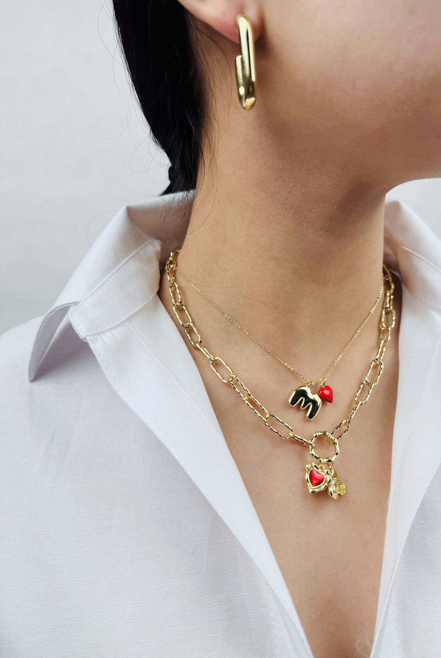 Bubble Letter Pendant