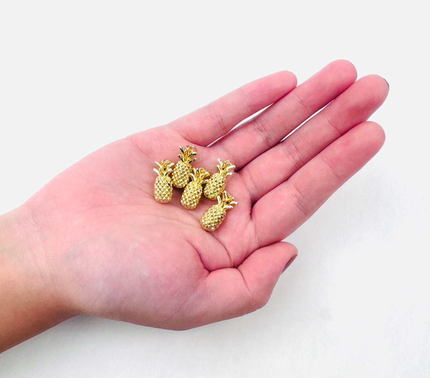 Pineapple Charms 18K Gold Filled