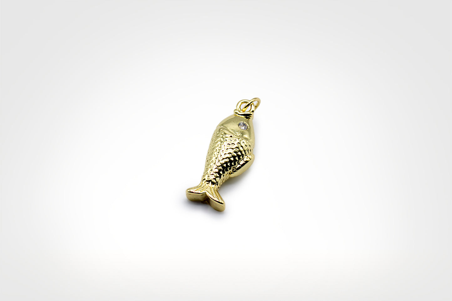 Fish Charm 18K Gold Filled