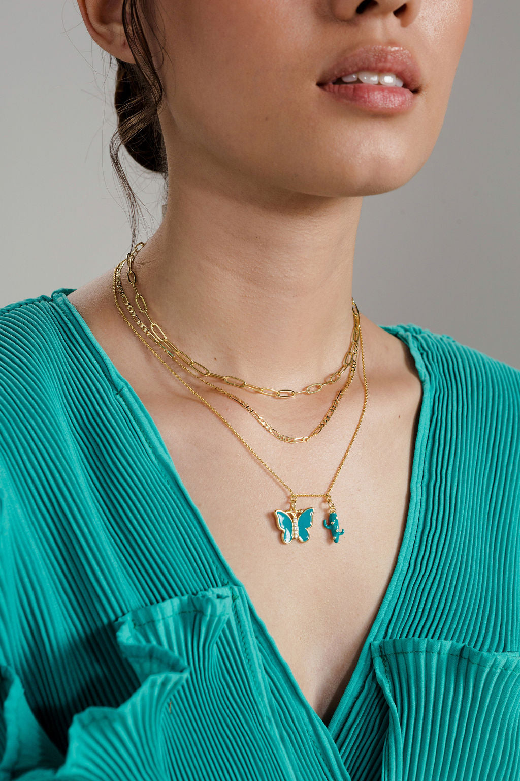 Small Figaro Chain 18K Gold-Filled | Silver