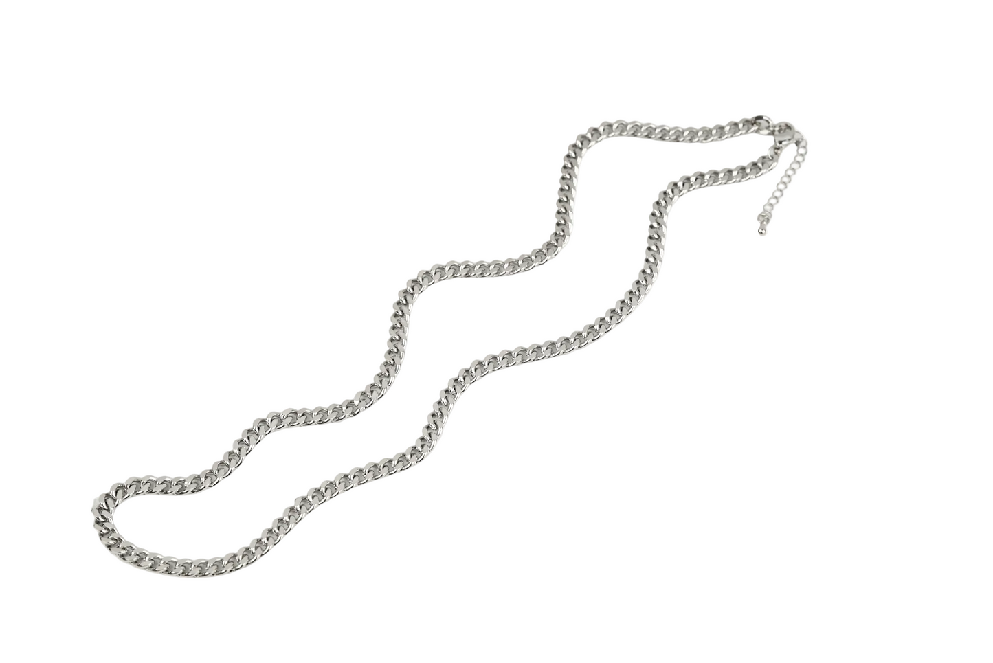 Classic Medium Cuban Link Necklace | 18K Gold-Filled & Silver