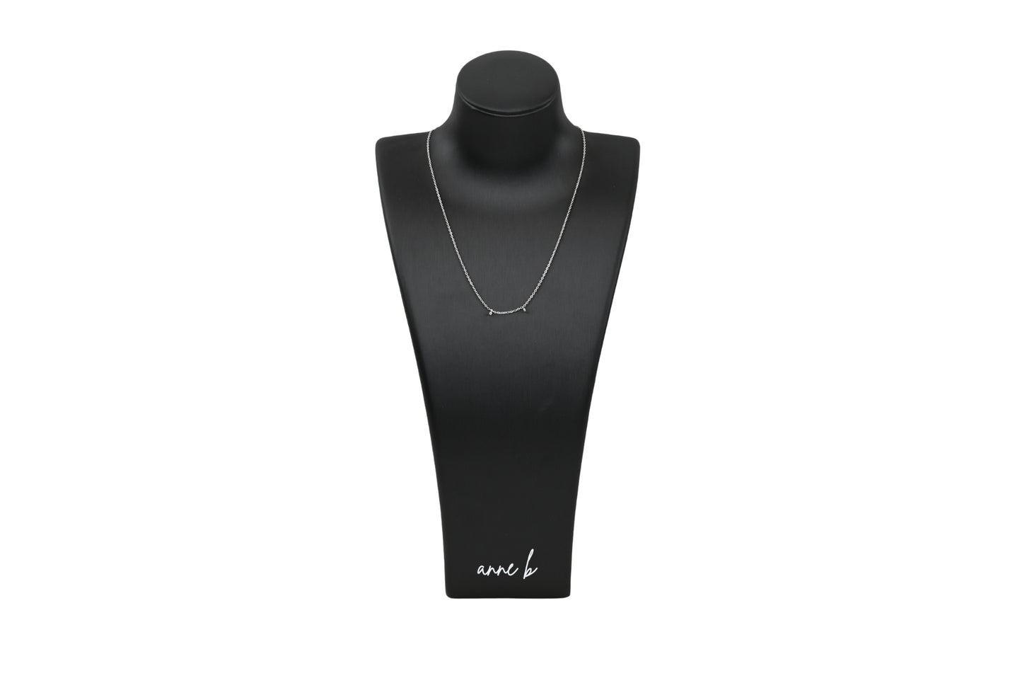 Minimalist Chain with Charm Ring Necklace 18k Gold Filled / Silver