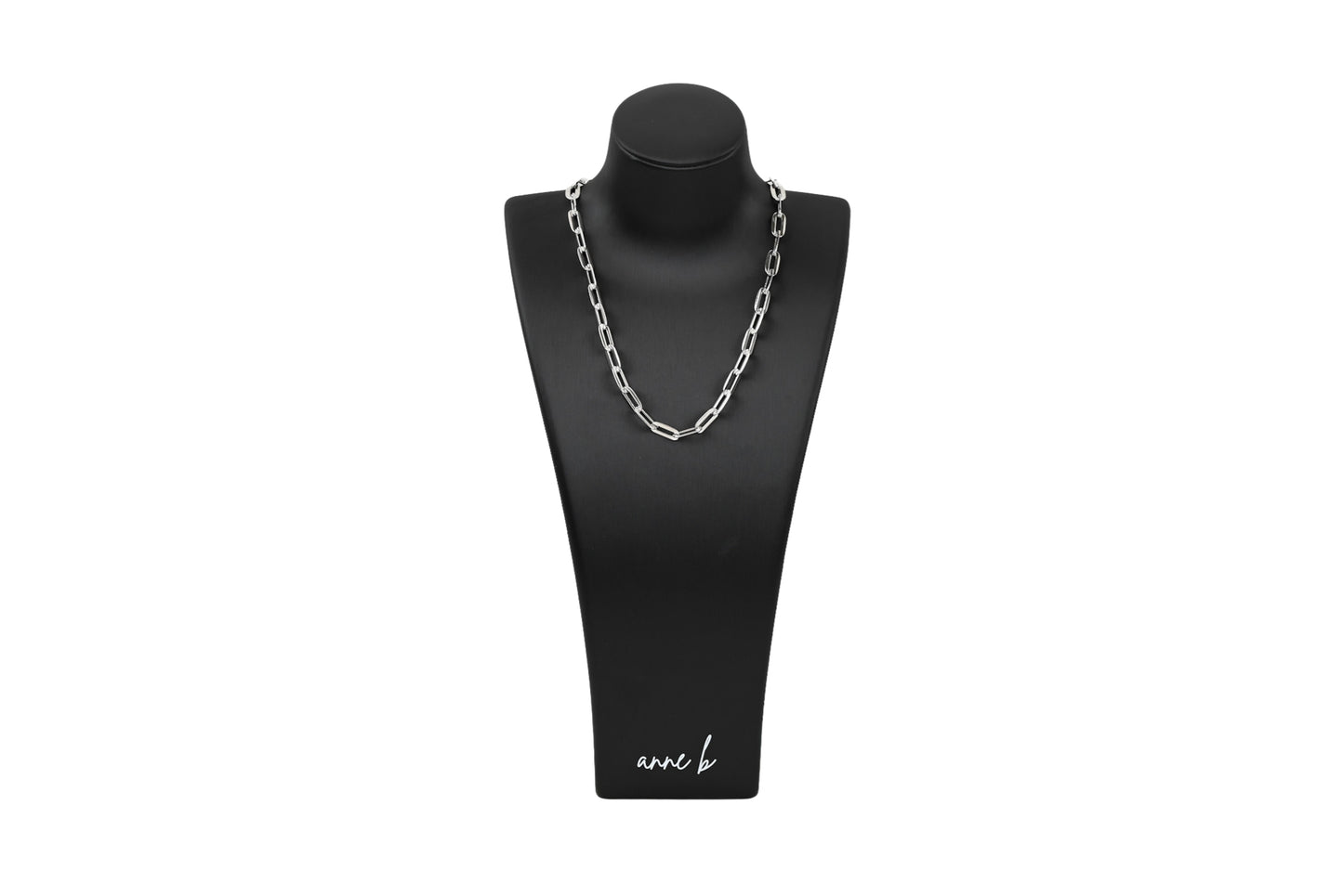 Chunky Oval Flat Necklace 18K Gold Filled / Silver