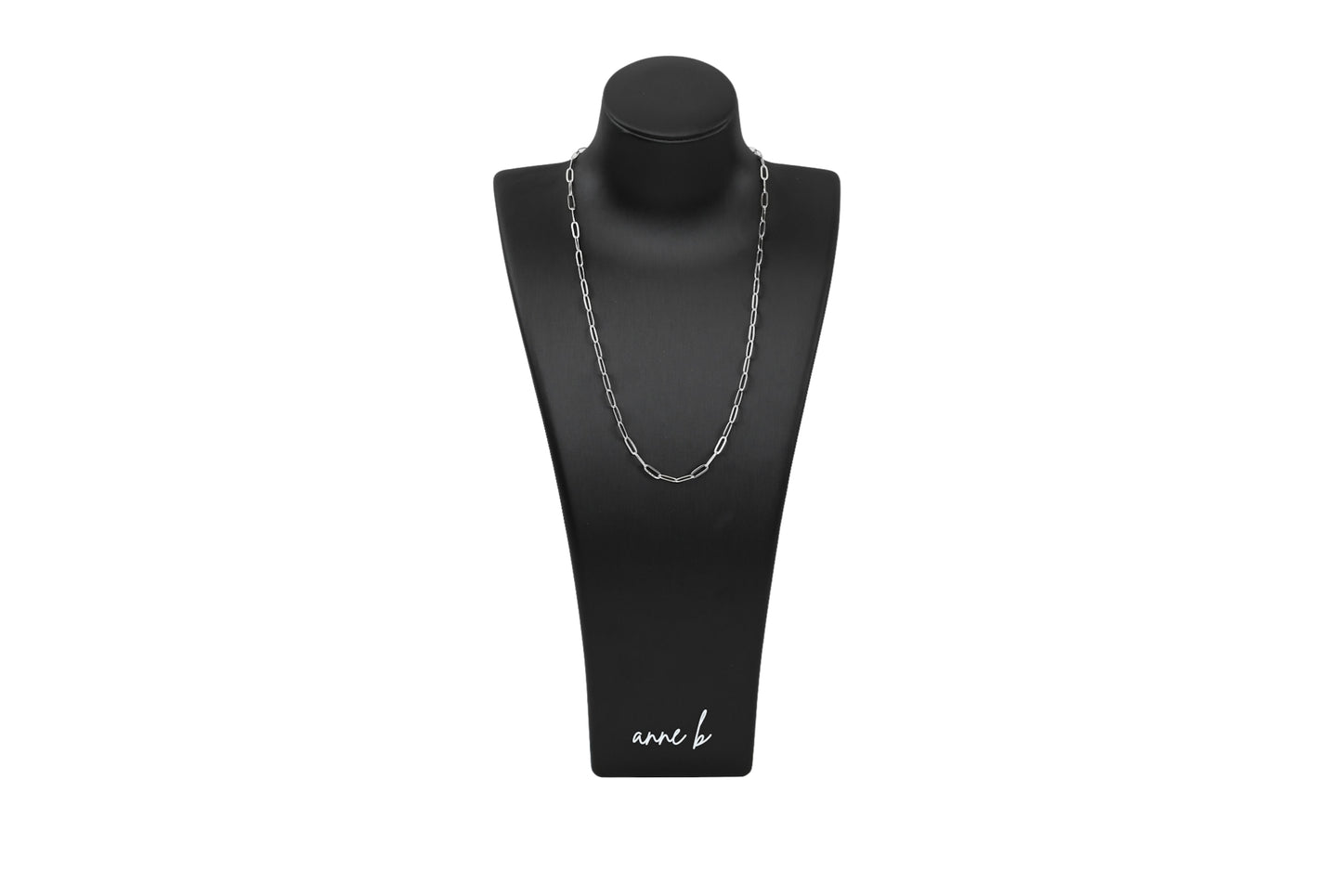 Small Paperclip Necklace Chain 18K Gold Filled / Silver