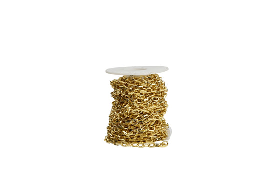 Oval Textured Chain 18K Gold-Filled