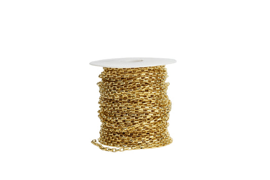 Box Link Chain 18K Gold-Filled
