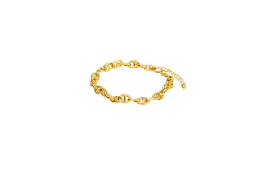 Chunky Mariner Bracelet 18K Gold Filled / Silver