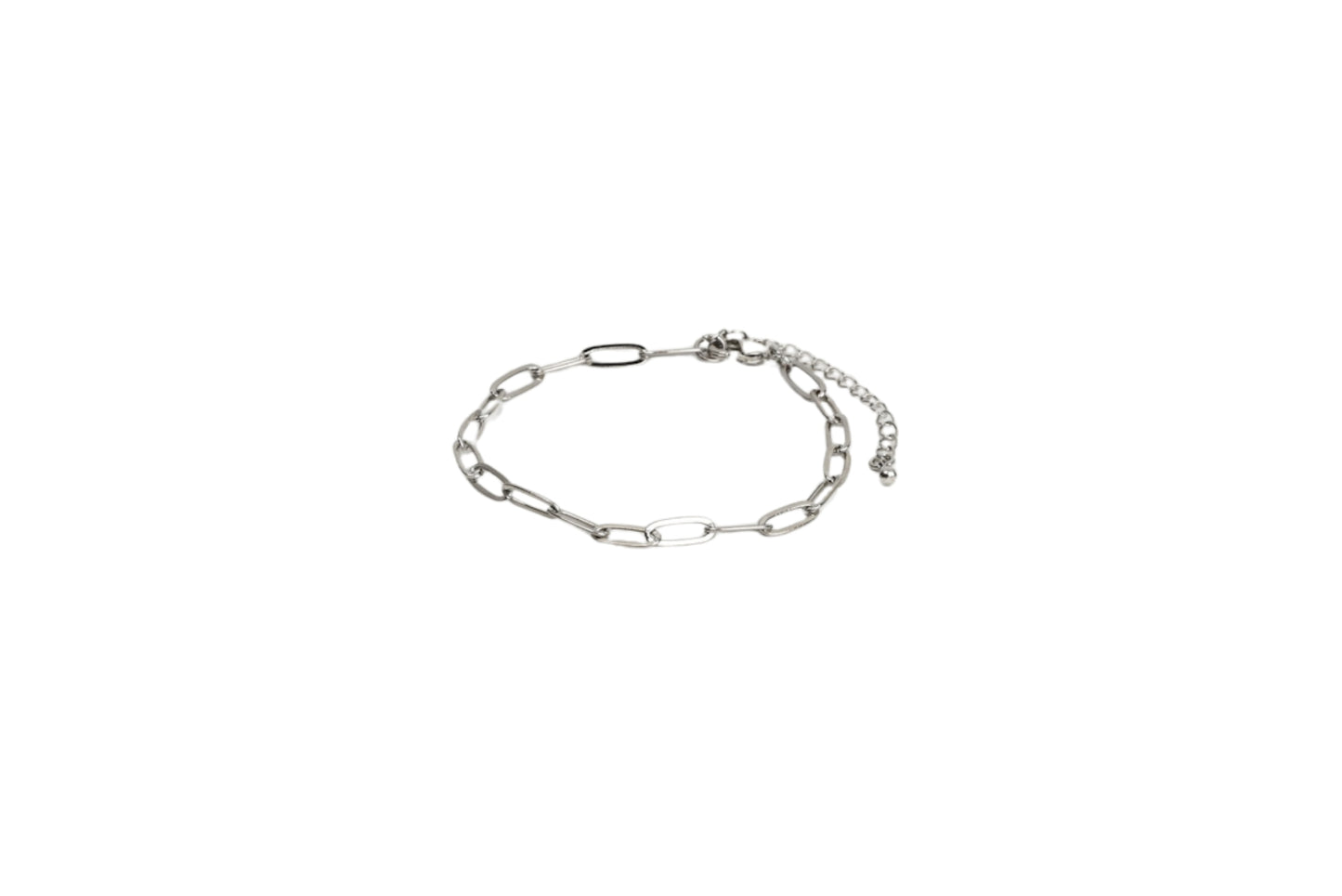 Large Paperclip Bracelet 18K Gold Filled / Silver