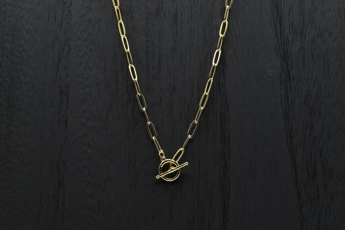 Toggle Clasp 12mm Connector 18K Gold Filled & Silver