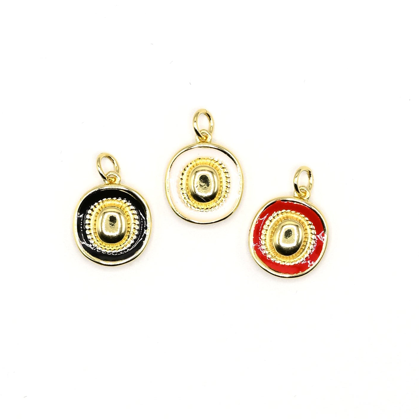Cowboy Hat Charm Pendant 18K Gold-Filled