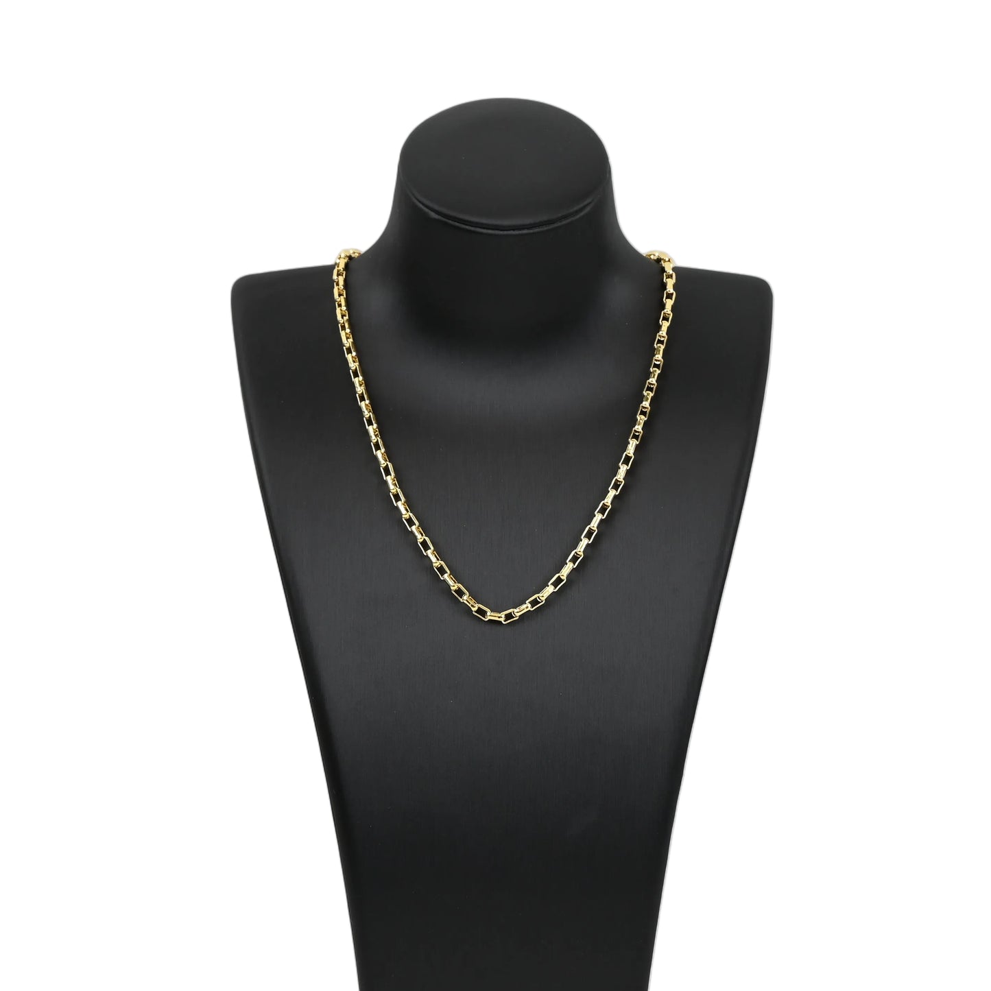 Box Link Chain 18K Gold-Filled