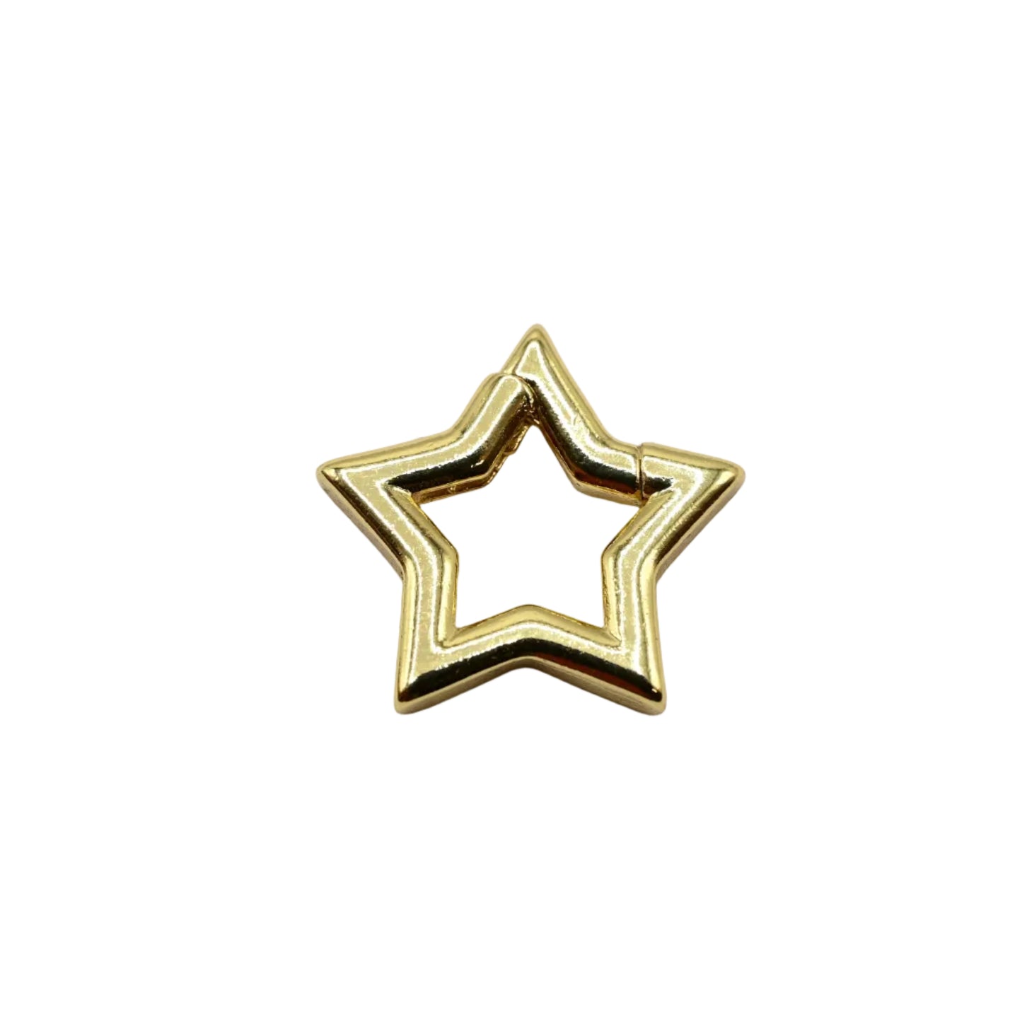 Star Carabiner 15mm Connector 18K Gold Filled