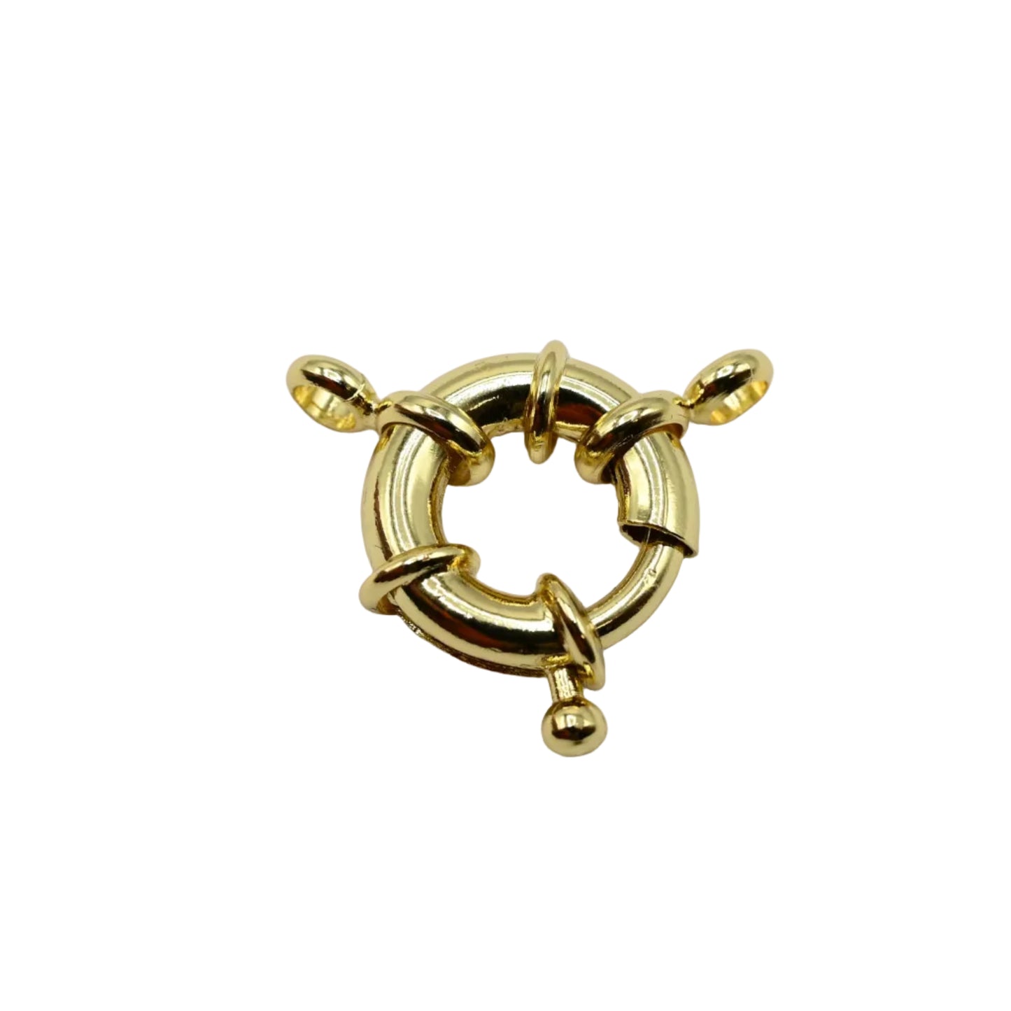 Sailor Charm 12mm Connector 18K Gold Filled