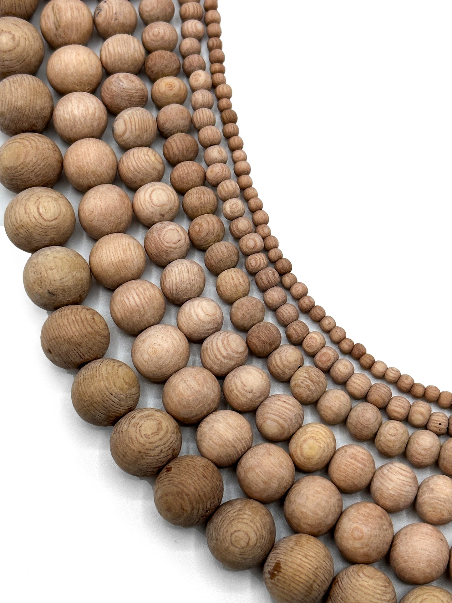 Unpolished - Rosewood Beads – 16″ Strand