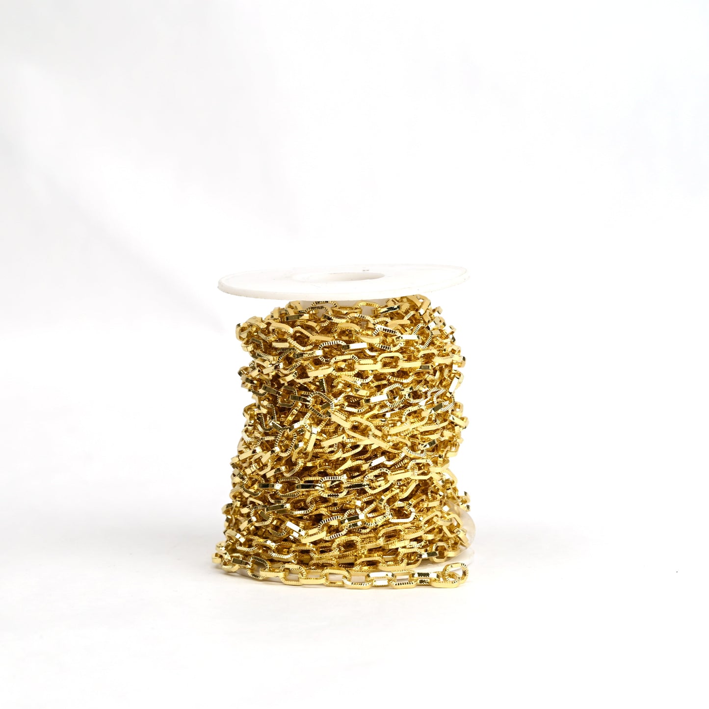 Oval Textured Chain 18K Gold-Filled