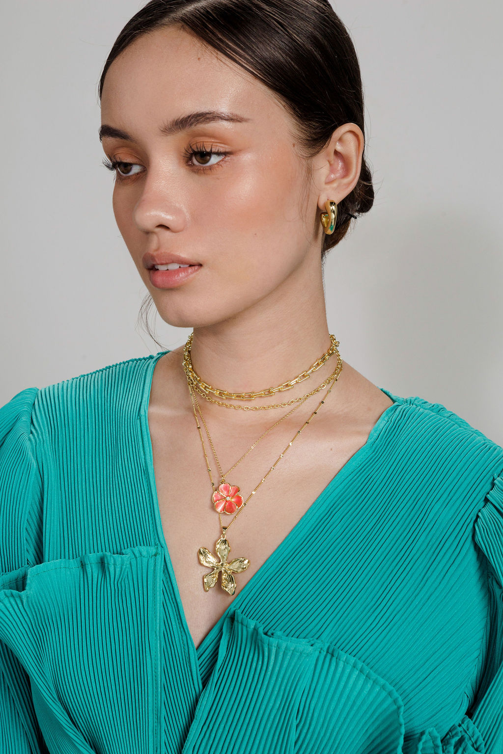 Horseshoe Link Chain 18K Gold-Filled