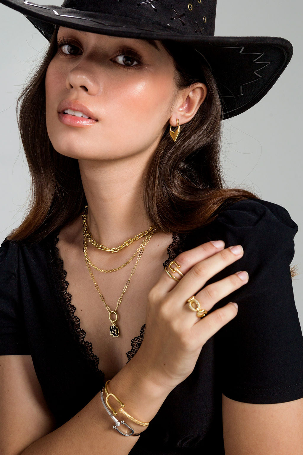 Small Paperclip Chain 18K Gold-Filled | Silver