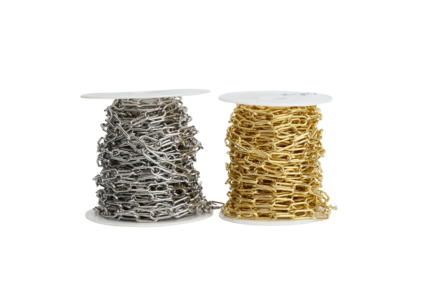 Chunky Oval Chain 18K Gold-Filled | Silver