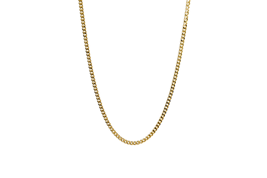 Classic Medium Cuban Link Necklace 18K Gold Filled / Silver