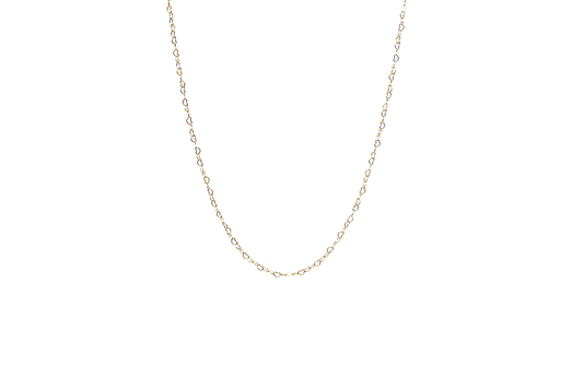Heart Necklace Chain 18K Gold Filled / Silver