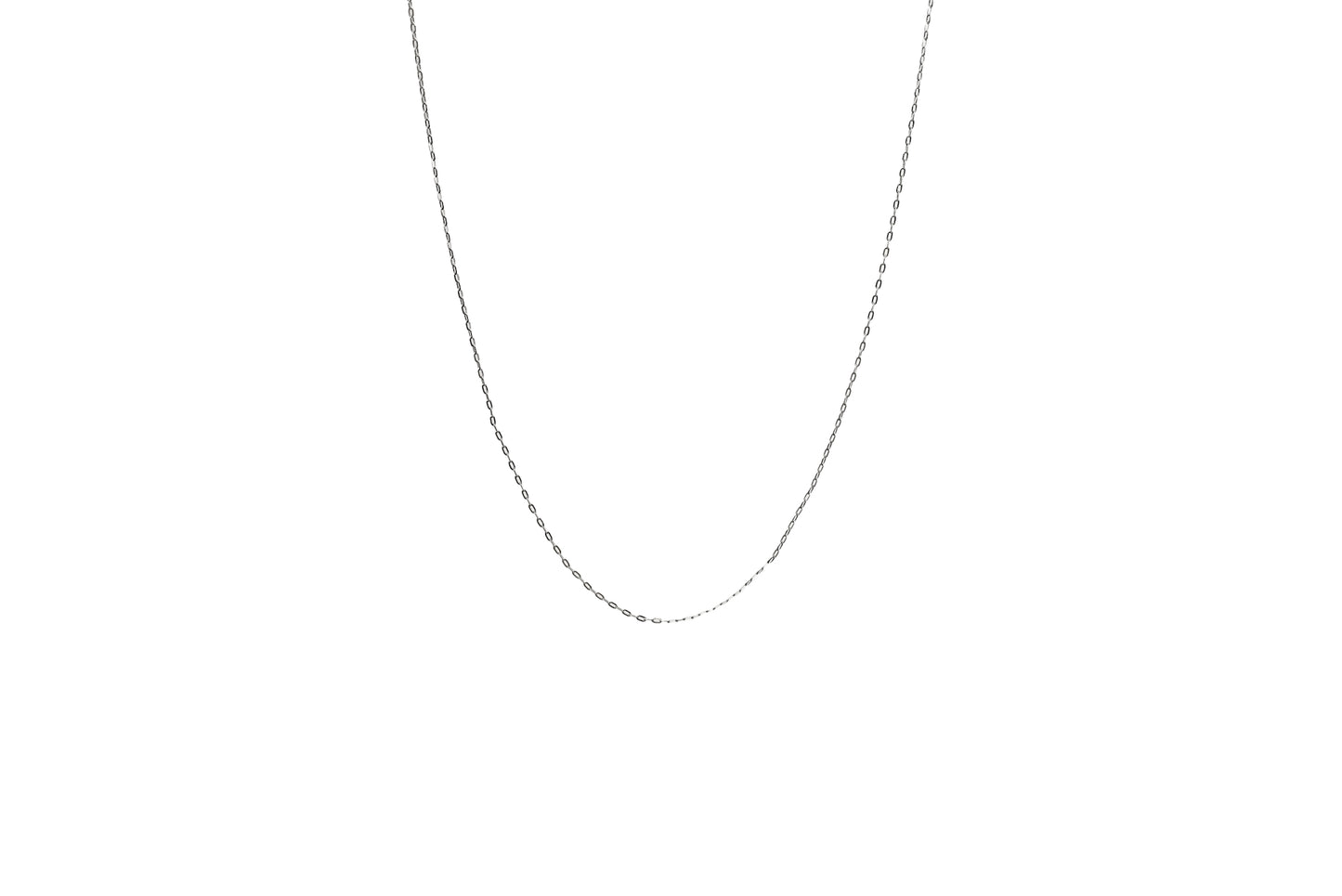 Long Classic Necklace Chain 36" 18K Gold Filled / Silver