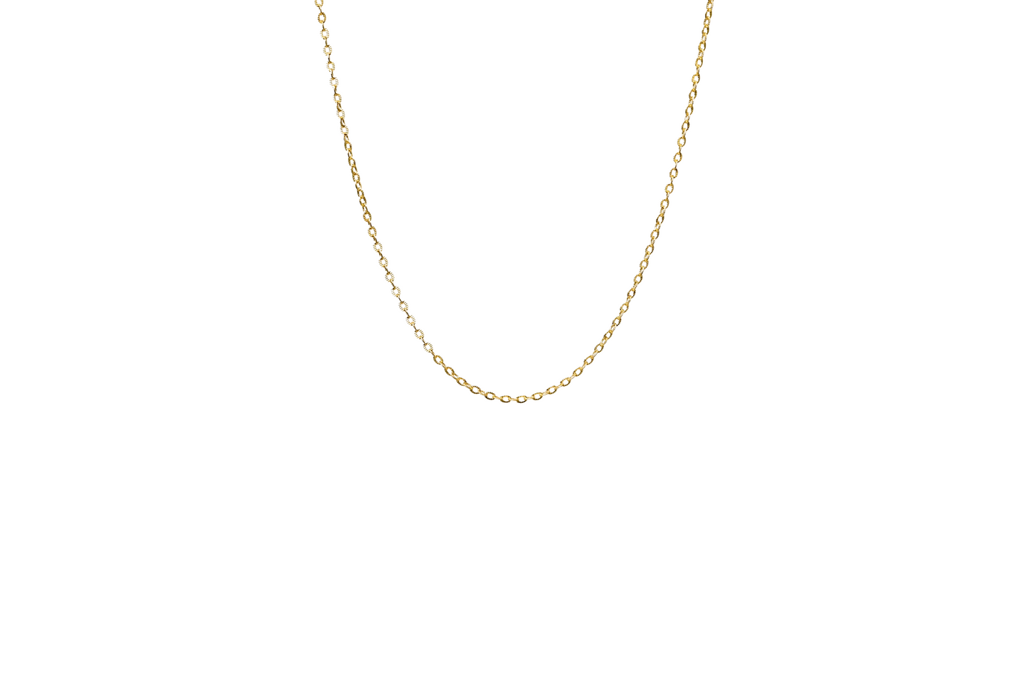 Classic Oval Link Chain 18K Gold Filled / Silver