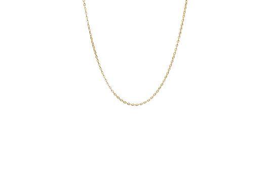 Classic Oval Link Chain 18K Gold Filled / Silver
