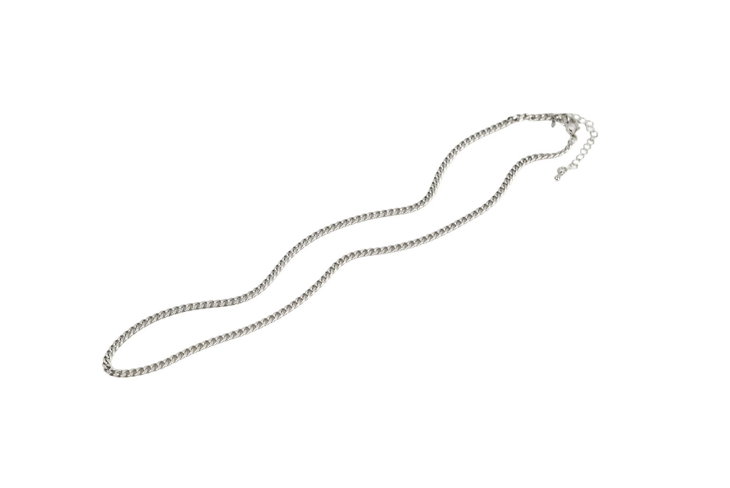 Classic Small Cuban Link Necklace 18K Gold Filled / Silver