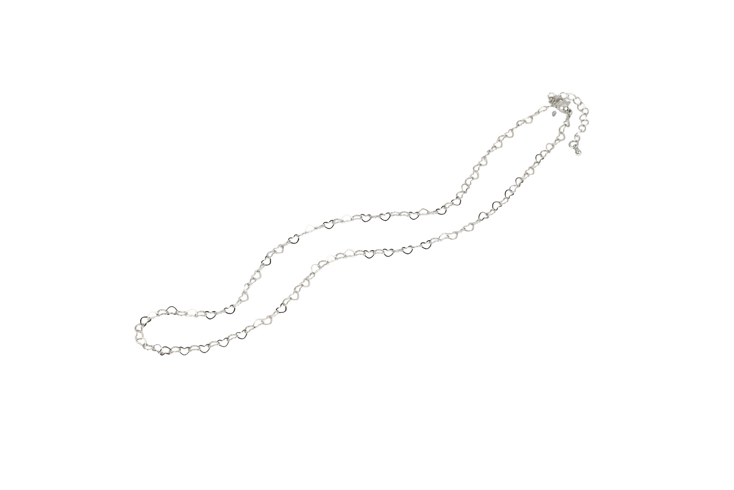 Heart Necklace Chain 18K Gold Filled / Silver