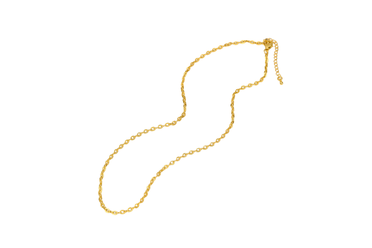 Classic Oval Link Chain 18K Gold Filled / Silver
