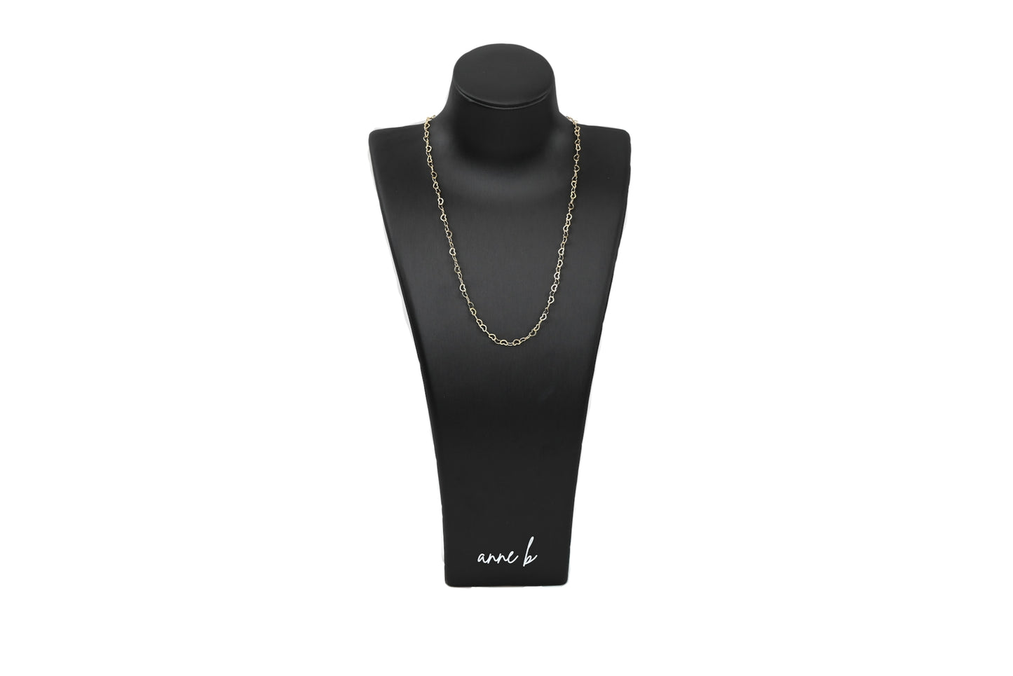 Heart Necklace Chain 18K Gold Filled / Silver