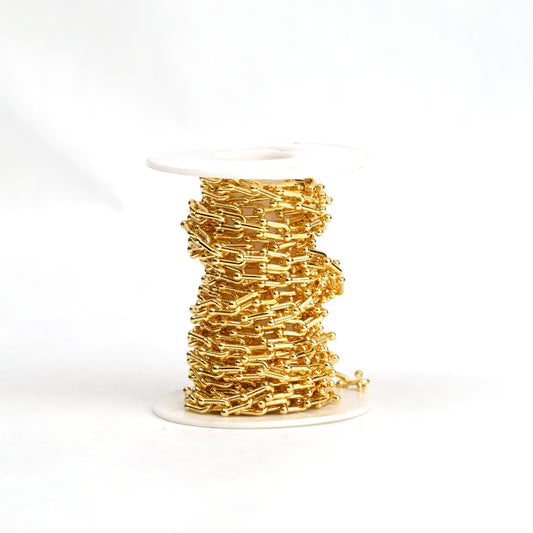 Horseshoe Link Chain 18K Gold-Filled